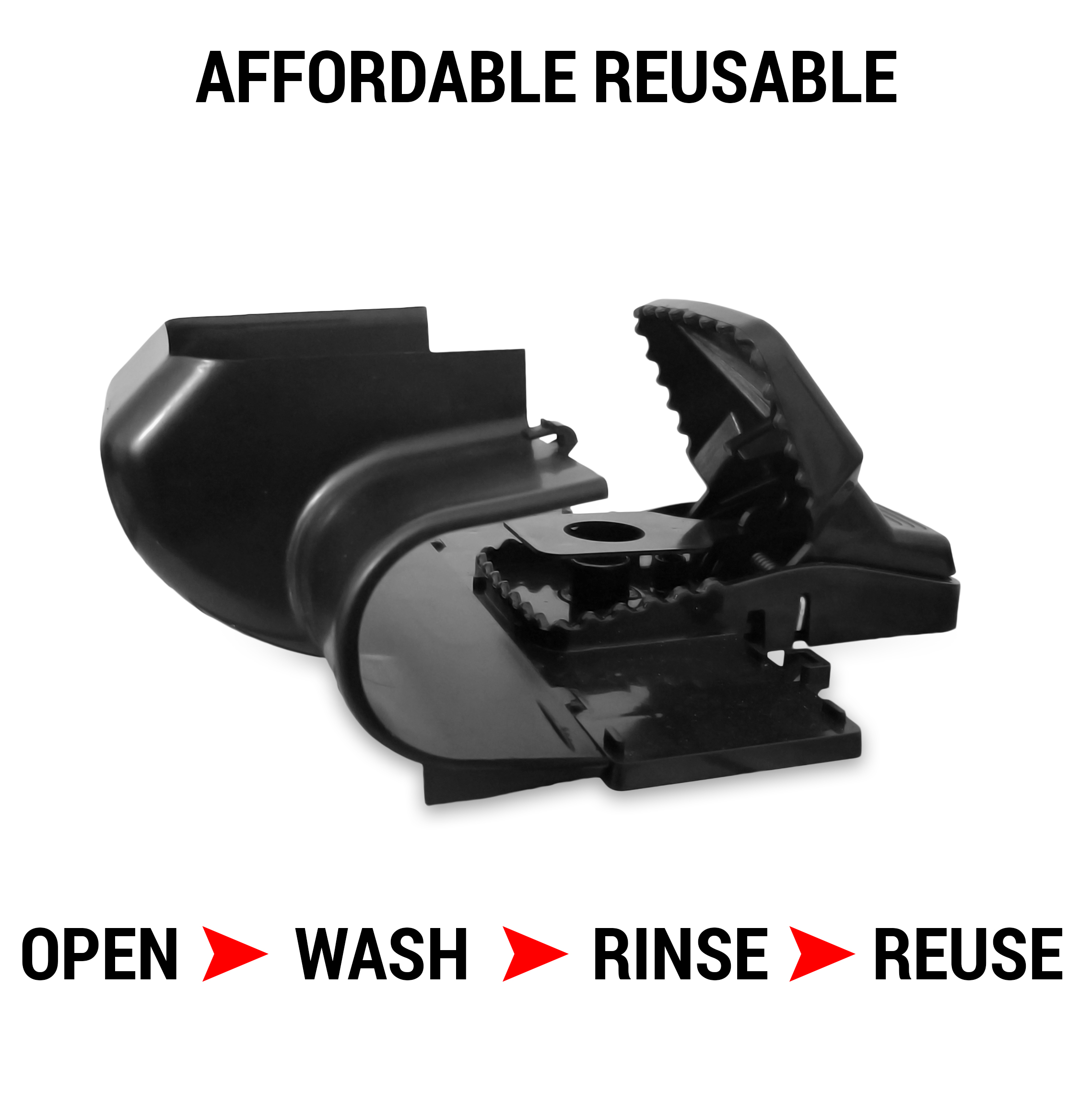 Buy BARLAS Tunneled Safe Pest Control Rat Trap Humane Dual Entry