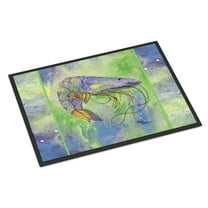Carolines Treasures 8342-JMAT Shrimp Doormat 24x36 36"L x 24"W multicolor