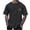 hgg134-Black, variant on Yaoyar Men Tshirts Hawaiian Print Graphic Tees Crewneck Solid Color Basic Vacation Casual Beach Holiday T-Shirts