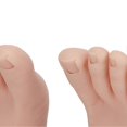 thumbnail image 3 of 1 Pair Silicone Fake Feet Practice Nail Art Practice Foot Model for Pedicure Tattoo Medium Skin Color, 3 of 4