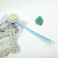 thumbnail image 6 of Unique Bargains 1 Pc Cute Long Handle Bath Brush for Bathroom Blue, 6 of 6