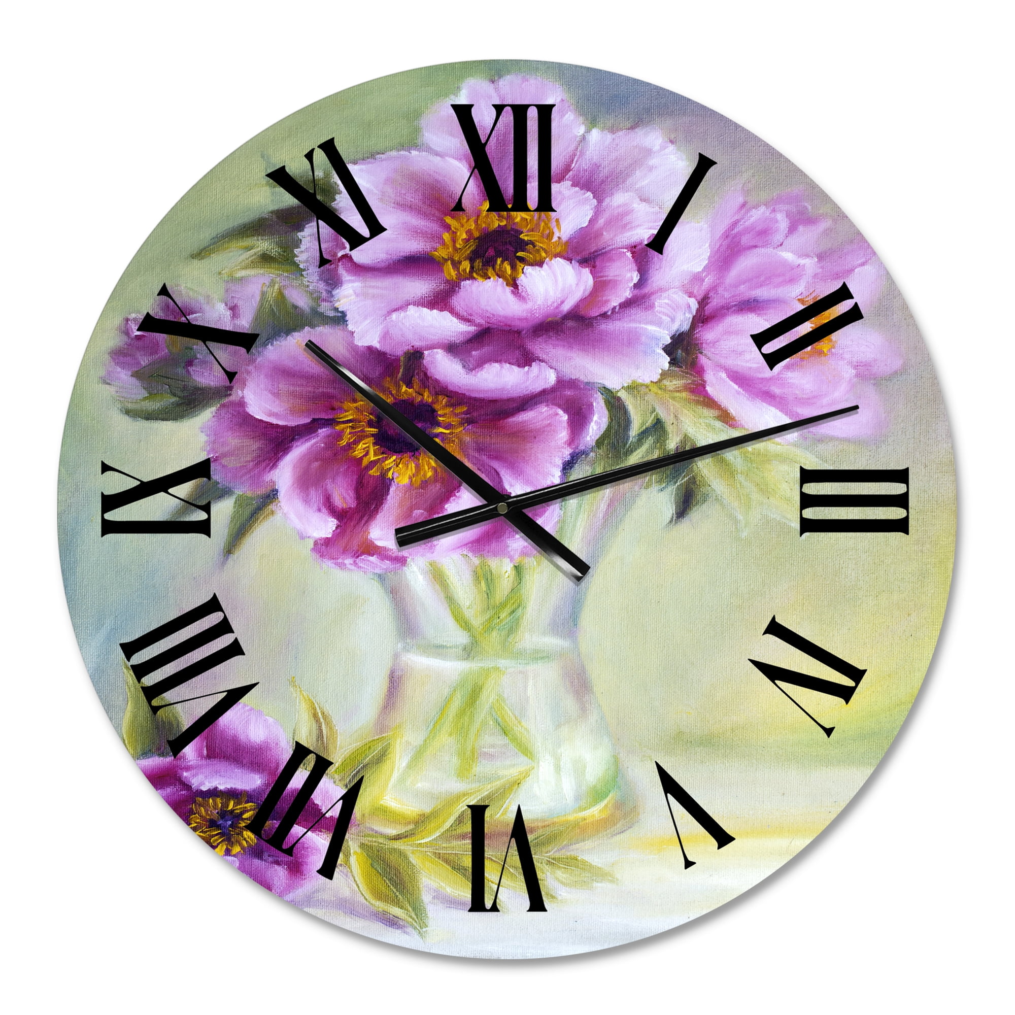 Designart 1 in Quartz Traditional Wall Clock