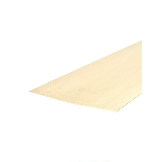 Basswood 1/32 in. x 4 in., 24 in. (pack of 10)