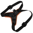 thumbnail image 2 of Motorcycle Helmet Mount Bracket, Shockproof Prevent Slip Buckle Reinforced Polyester Ribbon Helmet Front Chin Bracket Holder  For Hero 9 8 7 6 5 Blue,Orange,Black, 2 of 8