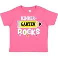 thumbnail image 3 of Inktastic Kindergarten Rocks with Pencil and Stars Boys or Girls Toddler T-Shirt, 3 of 5