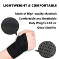 thumbnail image 5 of XIRQI 2 Pack Adjustable Sport Wrist Brace Support Wrap Strap Hand Carpal Tunnel Brace Fitness Suitable Both Right Left Hands, 5 of 7