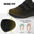 thumbnail image 3 of KWUKOTY Women's Orthopedic Walking Shoes – Wide-Fit, Non-Slip Athletic Shoes for Relieving Foot Swelling and Plantar Fasciitis Pain, 3 of 7