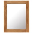 thumbnail image 5 of vidaXL Wall Mirror Bathroom Mirror Wardrobe Mirror for Door Solid Oak Wood, 5 of 34