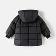 thumbnail image 7 of newwalpole Girls Winter Long Puffer Lightweight Coat Thick Padded Soft Fleece Jacket with Hood Black for Size 7-8 Years, 7 of 7