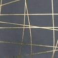 thumbnail image 4 of Gray Gold Contemporary Linework Throw Pillow, 4 of 5