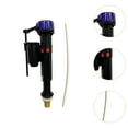 thumbnail image 6 of WLPZXP Toilet Tank Fill Valve Repair Kit, Water Saving Replacement Flush Valve Part for copper, 6 of 9