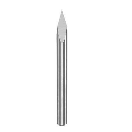 

Uxcell 4mm Shank 0.2mm Tip 30 Degree Carbide 3 Flutes Wood Engraving CNC Bits