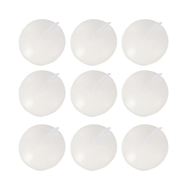 Gupgi 10pcs Unscented Floating Candles for Wedding Party Home Decor Candles