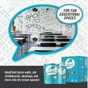 IdeaPaint Clear Dry Erase Paint, Clear , 200 sq. ft.