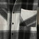 thumbnail image 4 of pstuiky hombres de manga larga, Camisa tipo cárdigan de manga larga con solapa y botones con estampado a cuadros informal para hombre. top de hombre m, 4 of 8
