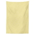 thumbnail image 3 of Ambesonne Greek Tablecloth Rectangular Table Cover, Yellowish Roman Style Tiles, 60"x84", Yellow and White, 3 of 4