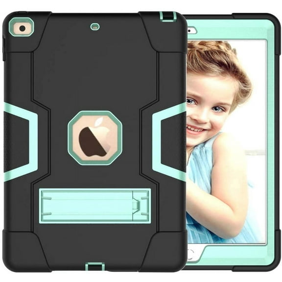 For iPad 10.2 2021 Cover iPad 9th Generation Cover iPad 8th Generation/7th Generation Cover, Hybrid Heavy Duty Shock Protection with Built-in Kickstand for 10.2" iPad 9th, 8th and 10th Generation