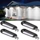 thumbnail image 1 of Luces solares para canalones ROSHWEY, 200 lm, 18 LED para exteriores, paquete de 4, 1 of 6
