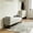 Light Gray + Polyester, variant on AUU 63.98" Upholstered Chenille Storage Accent Bench with Flip-Top, Armrests, Backrest & 2 Bolster Pillows – End-of-Bed Footrest Ottoman with Metal Legs for Living Room, Hallway, Entryway, or Bedroom