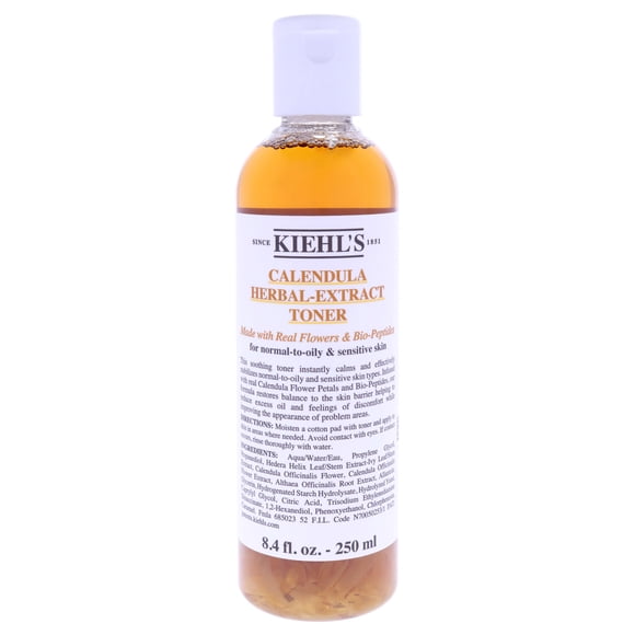 Kiehls Virador Tónico sin alcohol con extracto de hierbas de caléndula para un tipo de piel normal a grasa 8.4 oz Kiehls Virador 8.4 oz