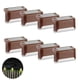 thumbnail image 4 of Warm White LED Solar Step Lamp LED Solar Lights Path Stair Outdoor Garden Yard Fence Wall Landscape Solar Lamp Courtyard, 4 of 5