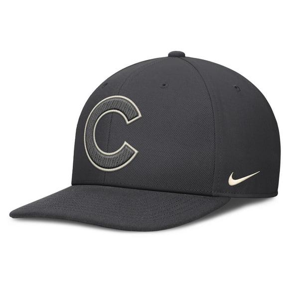 Men's Nike Anthracite Chicago Cubs Statement Pro Snapback Hat