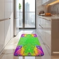 thumbnail image 4 of Colorful Tie Dye Star Flower Pattern Kitchen Rug Mat,Kitchen Runner Rugs Non Skid Washable,Decorative Kitchen Floor Mats for Kitchen,Sink,Laundry,17"x47.2", 4 of 7