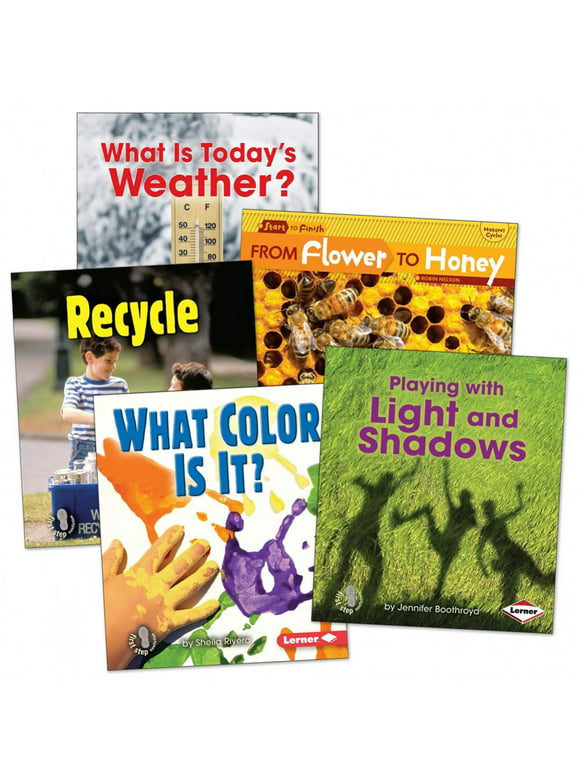 Kaplan Early Learning Learn with Me Science Books - Set of 5