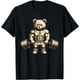 thumbnail image 1 of Camiseta divertida para levantamiento de pesas de oso de peluche, gimnasio, entrenamiento, animal, 1 of 2