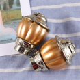 thumbnail image 2 of 2 Pcs Window Curtain Rod End Pumpkin Design Window Pole Finals Rod End Head Caps 28mm, 2 of 8