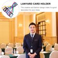 thumbnail image 2 of MasteelfCA 8Pcs Leather Bank Holder Students Bus Case Lanyard Work Cards Holder, 2 of 8