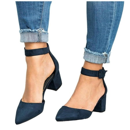 

Women Pointed Shoes Comfy Sandals Casual Comfortable High Heels Sandals