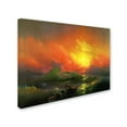 thumbnail image 2 of Trademark Fine Art 'The Ninth Wave' Canvas Art by Aivazovsky, 2 of 3