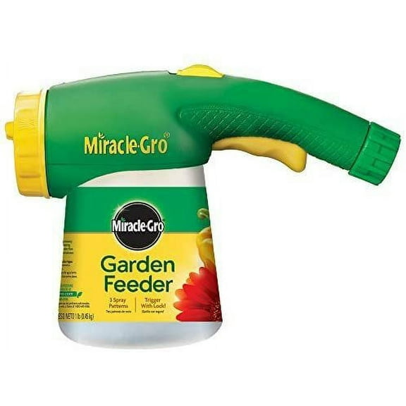 Miracle-Gro Garden Feeder Plant Food Dispenser - Natural Fertilizer - 3 Pack, 1 Lb Each