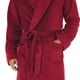 thumbnail image 2 of Bata IZOD para Hombre en Forro Polar Suave Rojo Talla Única, 2 of 2