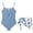 Z01-01Navy, variant on TBWNWG Girls One Piece Swimsuit Girls Bikini Swimwear Two Piece Set Sporty Bathing Suits for Kids and Youth,Sizes 13-14 Years