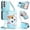 Blue, variant on For Samsung Galaxy A57 5G Case Cat Pattern Buckle Zipper Wallet  5-card  Flip Wallet Leather With Card Holder Magnetic Closure Phone Cases Cover With Shoulder Strap and Wrist Strap,Blue