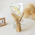 thumbnail image 4 of Xiao Hua Ramo de flores de ganchillo, ramo de flores de punto hecho a mano, orquídea de ganchillo, flores artificiales para el Día de la Madre, cumpleaños, boda, regalo del Día del Maestro, 4 of 5