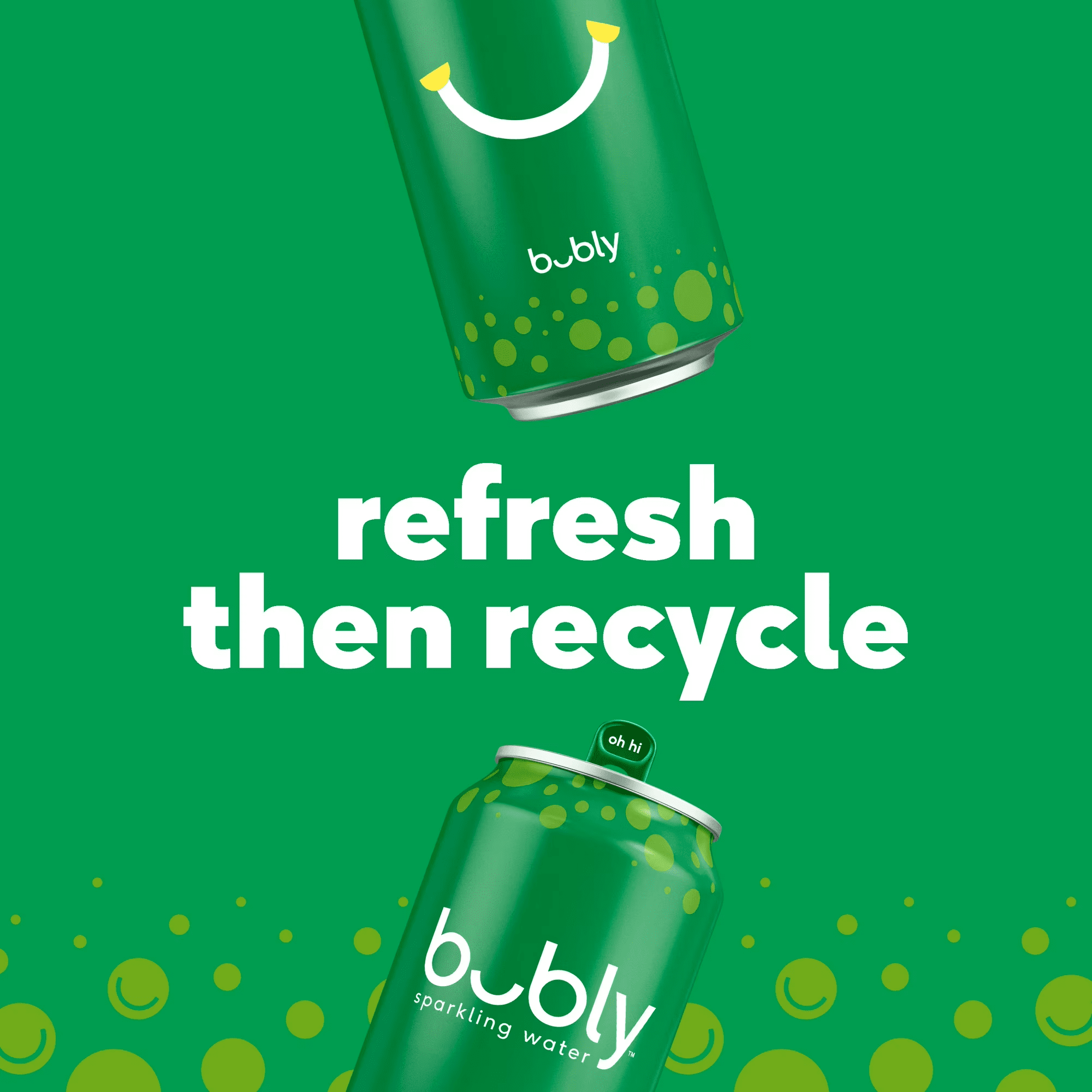 bubly Sparkling Water, Lime, Zero Sugar & Zero Calories ,12 fl oz Cans (4 pack)​