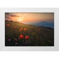 thumbnail image 1 of Behzad, Majid 32x23 White Modern Wood Framed Museum Art Print Titled - Rudbar Heights in Spring, 1 of 4