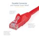 thumbnail image 3 of Cable Ethernet StarTech.com CAT6 de 75 pies rojo, 3 of 7
