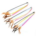 thumbnail image 2 of Bangcool Cat String Teaser Interactive Faux Feather Pet Wand Toy Pet Teaser Kitten Teaser, 2 of 10