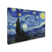 Trademark Fine Art 18x24 Landscape Canvas Wall Art Wall Collection by Vincent van Gogh