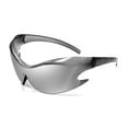 thumbnail image 1 of Gafas de Sol FEISEDY Futuristas Alienígenas Y2K Envolventes B4135, 1 of 6