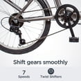 thumbnail image 4 of Schwinn Loop Folding Bike, 20 Inch Wheel, Ages 14+, Titanium, 4 of 7
