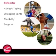 Cramer Tape Underwrap Beige 48 Indvidual Rolls Latex-free PreWrap for Athletic Taping