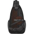 thumbnail image 1 of AL22 Harley Davidson Anti-Theft Backpack Messenger Bag Small Multi-Function Backpack for Unisex, 1 of 5