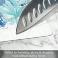 thumbnail image 7 of Cut N' Funnel "Sea Plants & Shells" Designer Flexible Plastic Cutting Board Mat 15" x 11.5", 7 of 7