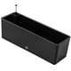thumbnail image 3 of Maceta rectangular con autorriego para ventana, contenedor decorativo para plantas Negro, 3 of 9