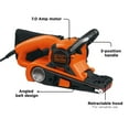 thumbnail image 3 of BLACK+DECKER 7-Amp 3-Inch X 21-Inch Dragster Belt Sander, DS321, 3 of 14